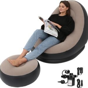 Inflatable Sofa with Footrest